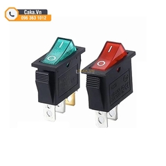 Công Tắc Bập Bênh KCD3-101 16A 250V – 3 Chân, Loại Lớn, Có Đèn