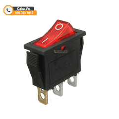 Công Tắc Bập Bênh KCD3-101 16A 250V – 3 Chân, Loại Lớn, Có Đèn