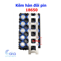 Kẽm đôi hàn cell pin 18650 21700 32650 mạ Niken chịu tải cao