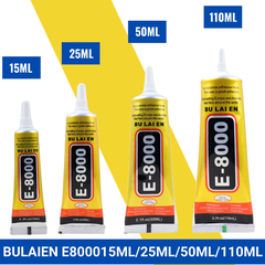 Keo E8000 15ml 50ml trong suốt sửa chữa điện thoại, gắn kim loại,thủy tinh, gỗ tre, vải