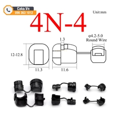 Kẹp Dây Nguồn Bảo Vệ 4N-4 5N-4 6N-4 6N3-4 – Giữ Cố Định Dây Điện