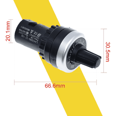 Chiết áp xoay tủ điện LA42DWQ-22 1K 2K 5K 10K Biến trở