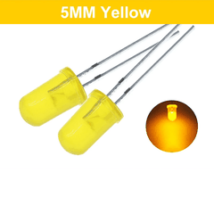 Led 5mm phủ màu 2 chân xuyên lỗ (10C)