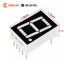 LED 7 Đoạn 0.56 Inch 1 Số Màu Đỏ