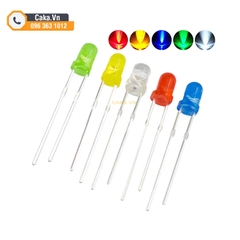 Set 10 Led 3MM Phủ Màu Các Loại
