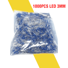 Gói 1000 Đi Ốt Đèn led 3mm Nhiều Màu