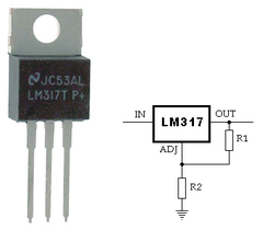 IC ổn áp điều chỉnh LM317 TO-220 1.5A 40V