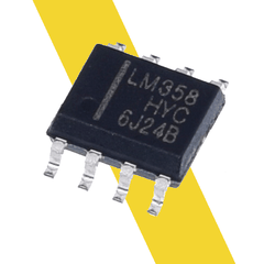 IC LM358 – Op-amp kép, khuếch đại tín hiệu cảm biến