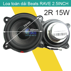 Loa 15W Loa toàn dải BEATS RAVE 15W 2R 2.5inch