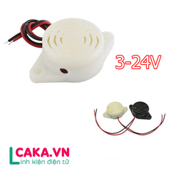 Còi Buzzer Báo Động SFM-27 3–24VDC – Âm Thanh Lớn
