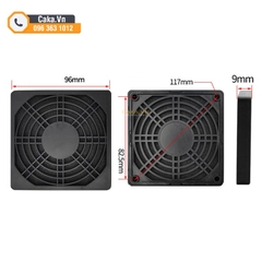 Lưới bảo vệ quạt chống bụi và tản nhiệt 40mm 50mm 60mm 80mm 90mm 120mm 150mm 170mm