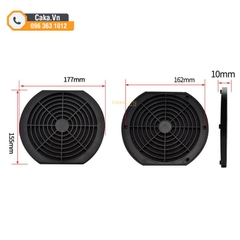 Lưới bảo vệ quạt chống bụi và tản nhiệt 40mm 50mm 60mm 80mm 90mm 120mm 150mm 170mm