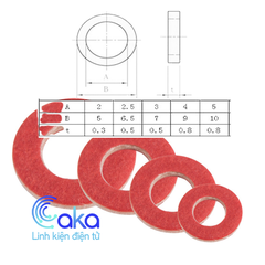 Long đền ốc vít m3 m4 m5 (10 Cái)