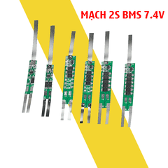 Mạch Sạc Bảo Vệ Pin Li-Ion 18650 2S 7.4V Có kẽm sẵn