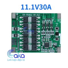 Mạch 3S 12.6V 30A Sạc cân bằng bảo vệ pin