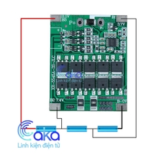 Mạch 3S 12.6V 30A Sạc cân bằng bảo vệ pin