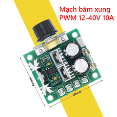 Mạch điều khiển tốc độ động cơ DC PWM 12V - 40V 10A