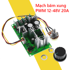 Mạch điều khiển tốc độ động cơ DC PWM 12V - 48V 20A
