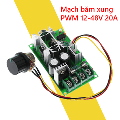 Mạch điều khiển tốc độ động cơ DC PWM 12V - 48V 20A