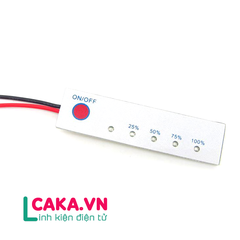 Mạch test hiển thị dung lượng pin 3S 12.6V