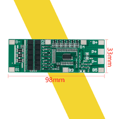 Mạch 6S 24V 40A sạc cân bằng và bảo vệ cell Li-ion 3.7V 6 cell nối tiếp