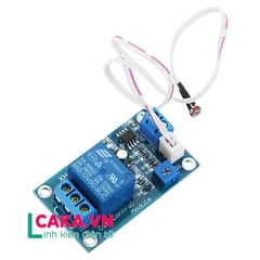 Mạch cảm biến ánh sáng quang trở relay 12V