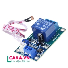 Mạch cảm biến ánh sáng quang trở Relay