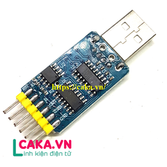 Mạch Chuyển Tín Hiệu 6 Chức Năng USB UART RS232 RS485 CP2102