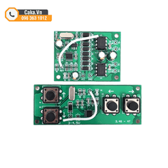 Mạch Điều Khiển Từ Xa 4 Kênh 2.4G Mạch Phát 3-4.5V Mạch Thu 4.5-12V 10A