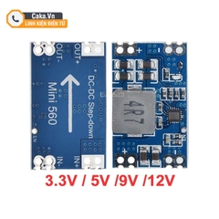 Mạch Giảm Áp DC-DC Mini560 5A Điện Áp 3.3V / 5V / 9V / 12V Hiệu Suất Cao