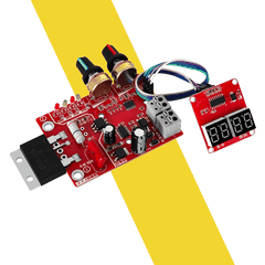 Mạch timer máy hàn cell pin 100A NY-D01 Điều Chỉnh Dòng Và Áp hiển thị thông số