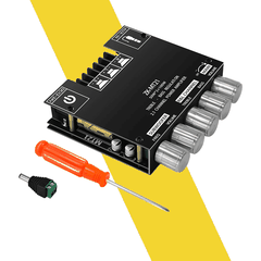 Mạch Khuếch Đại Âm Thanh Kỹ Thuật Số 2.1 Kênh ZK-MT21 2x50w 100w BT5.0