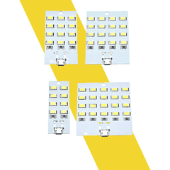 Mạch Led Siêu Sáng 8 12 16 20 Led Dùng Nguồn Micro USB 5v