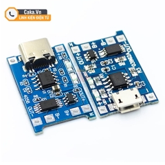 Mạch sạc pin lithium TP4056 1A cho pin 18650 3.7V tích hợp bảo vệ sạc xả