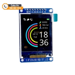 Màn Hình TFT IPS 1.8 Inch ST7735S Giao Tiếp SPI Hiển Thị Màu
