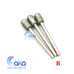Đầu mài kim cương trục 3mm