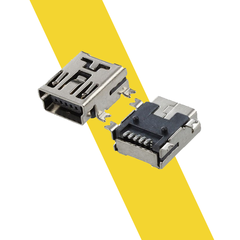 Cổng USB Mini Dán 5P – Jack USB Mini SMD Gắn Mạch PCB