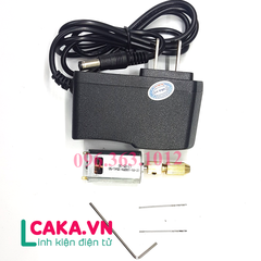 DIY Máy khoan mạch điện tử mini kèm Nguồn, Motor 180, đầu kẹp mũi khoan, mũi khoan 0.6 0.8mm