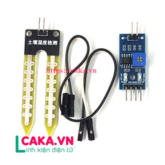Mạch cảm biến độ ẩm đất arduino