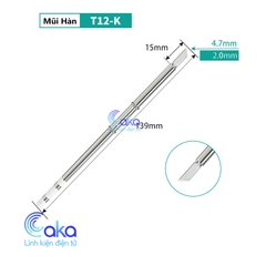 Mũi hàn T12 tip hàn đầu mỏ hàn T12-K T12-I T12-JL02 chuyên dụng độ bền cao