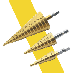 Mũi Khoan Tháp Chuôi Lục Giác HSS 4241 Khoan Lỗ Đa Năng