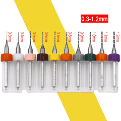 Bộ 10 Mũi hàn CNC đường kính 0.3 - 1.2mm