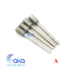 Đầu mài kim cương trục 3mm