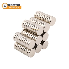 Nam châm đất hiếm tròn 15x3mm – Neodymium siêu mạnh, mạ niken