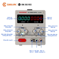 Máy Cấp Nguồn Đa Năng DC MAISHENG MS-3010D 30V 10A
