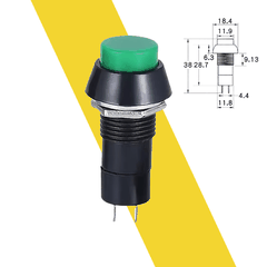 Nút nhấn PBS-11 12MM 250V 3A