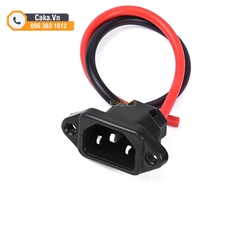 Ổ Cắm Nguồn AC-04 Cho Nồi Cơm, Máy Hàn, Xe Điện