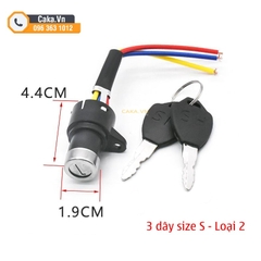Ổ Khóa Điện Xe Điện - Ổ Khóa Công Tắc Nguồn AB