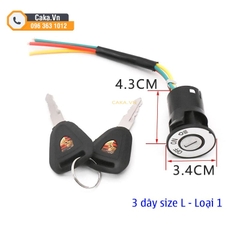 Ổ Khóa Điện Xe Điện - Ổ Khóa Công Tắc Nguồn AB