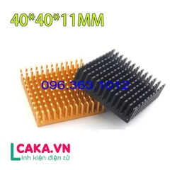 Nhôm tản nhiệt 40x40x11mm
